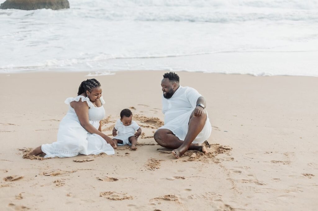 Family photoshoot in the Algarve