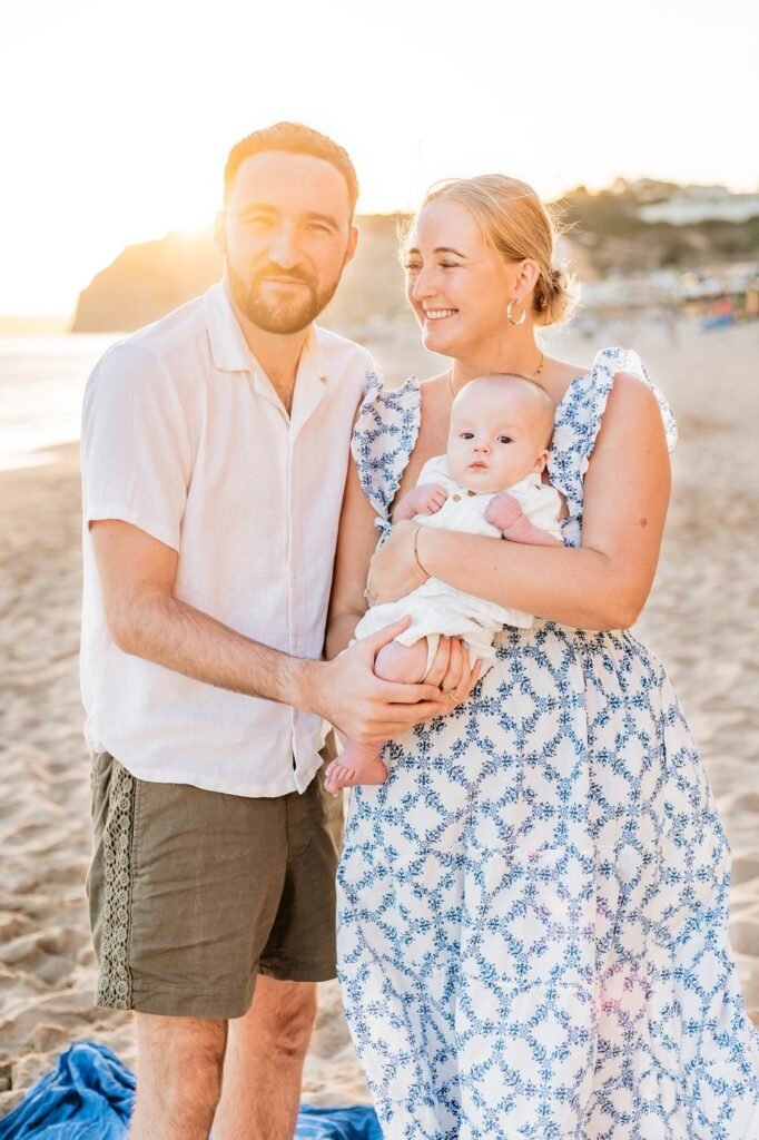 Family photoshoot in the Algarve