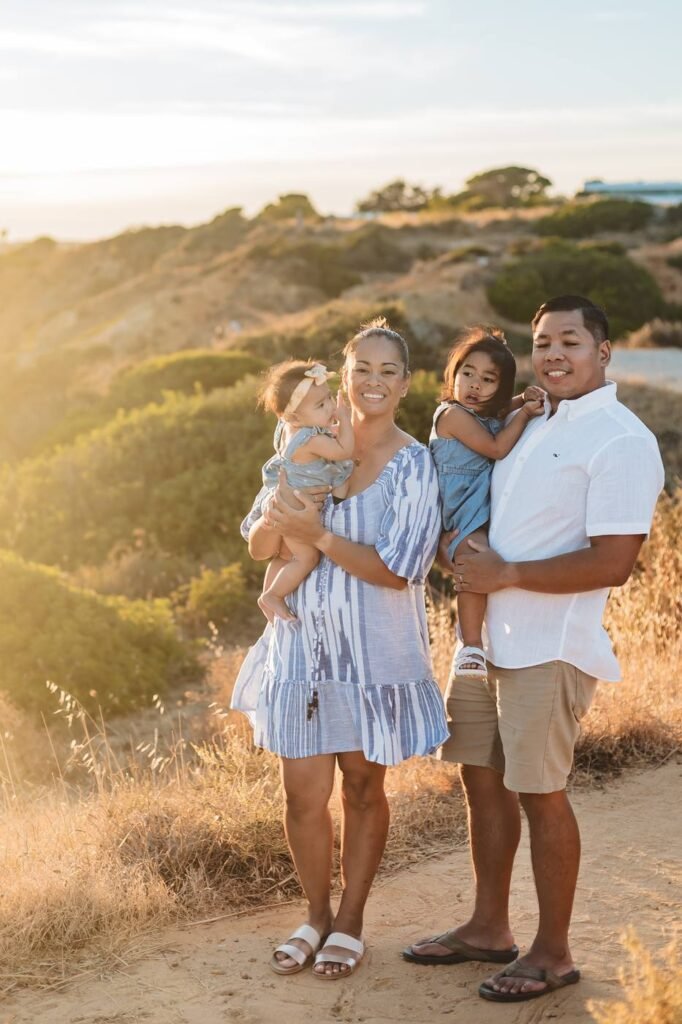 Family photoshoot in the Algarve