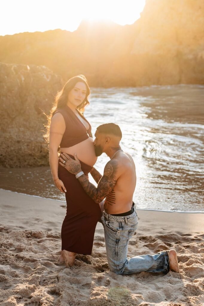 Maternity photoshoot in the Algarve