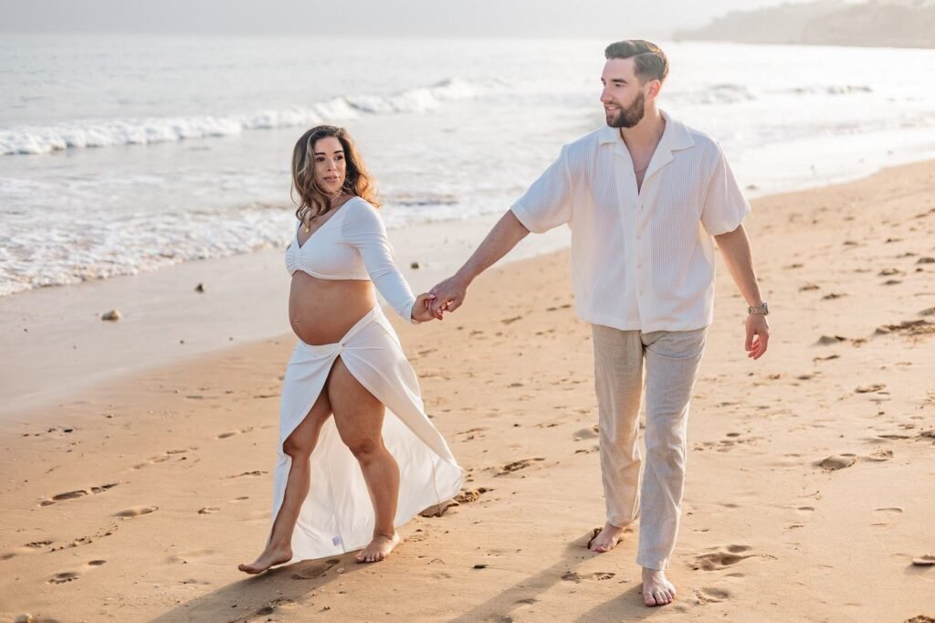 Maternity photoshoot in the Algarve