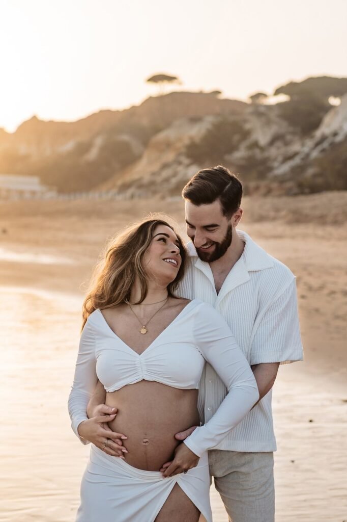Maternity photoshoot in the Algarve