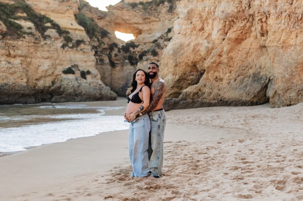 Maternity photoshoot in the Algarve