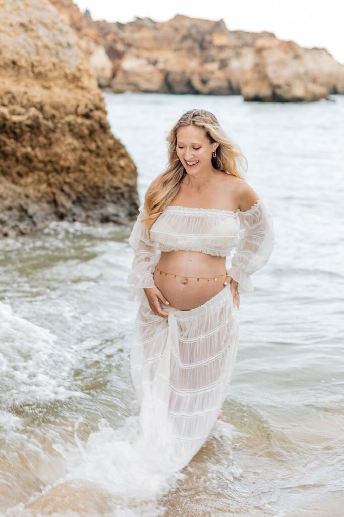 Maternity photoshoot in the Algarve