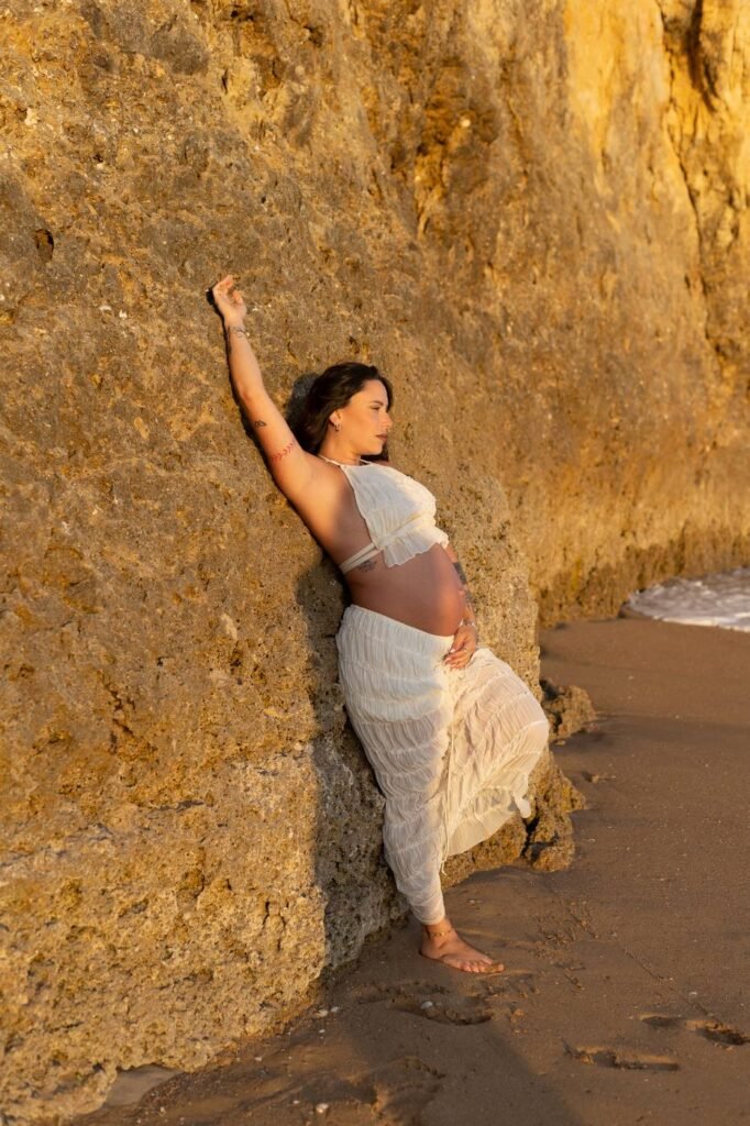 Maternity photoshoot in the Algarve