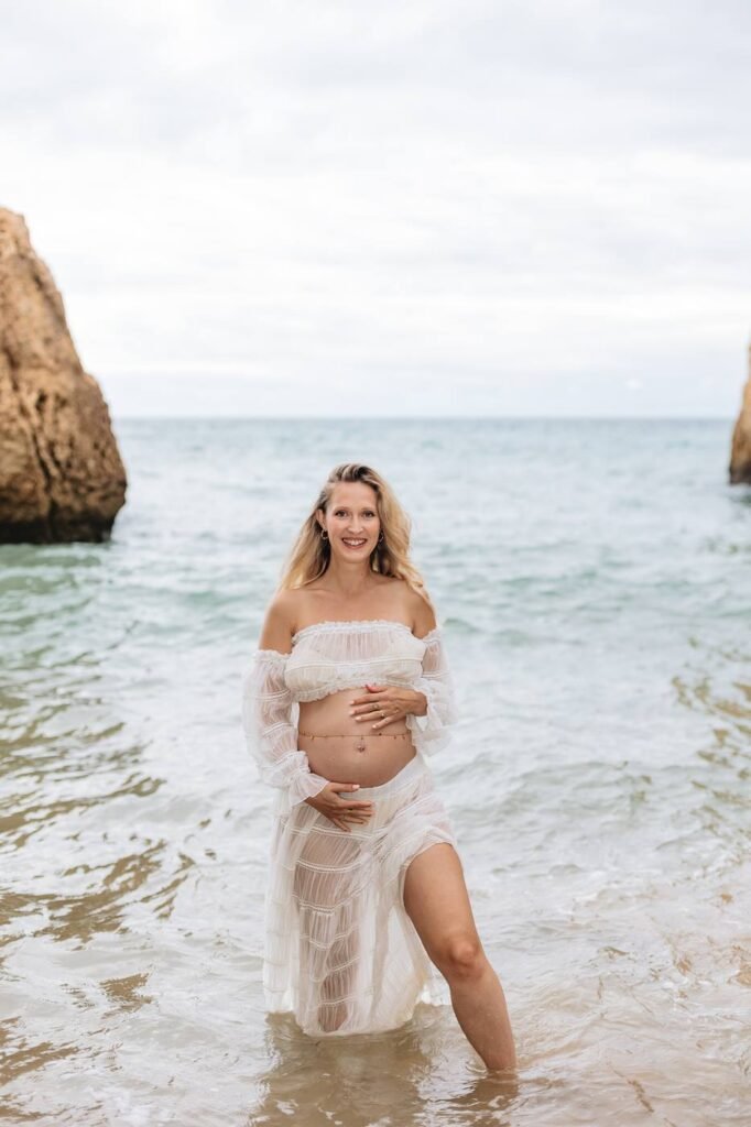 Maternity photoshoot in the Algarve