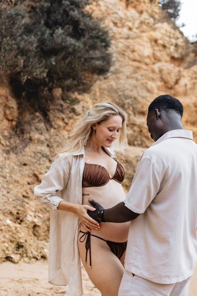 Maternity photoshoot in the Algarve