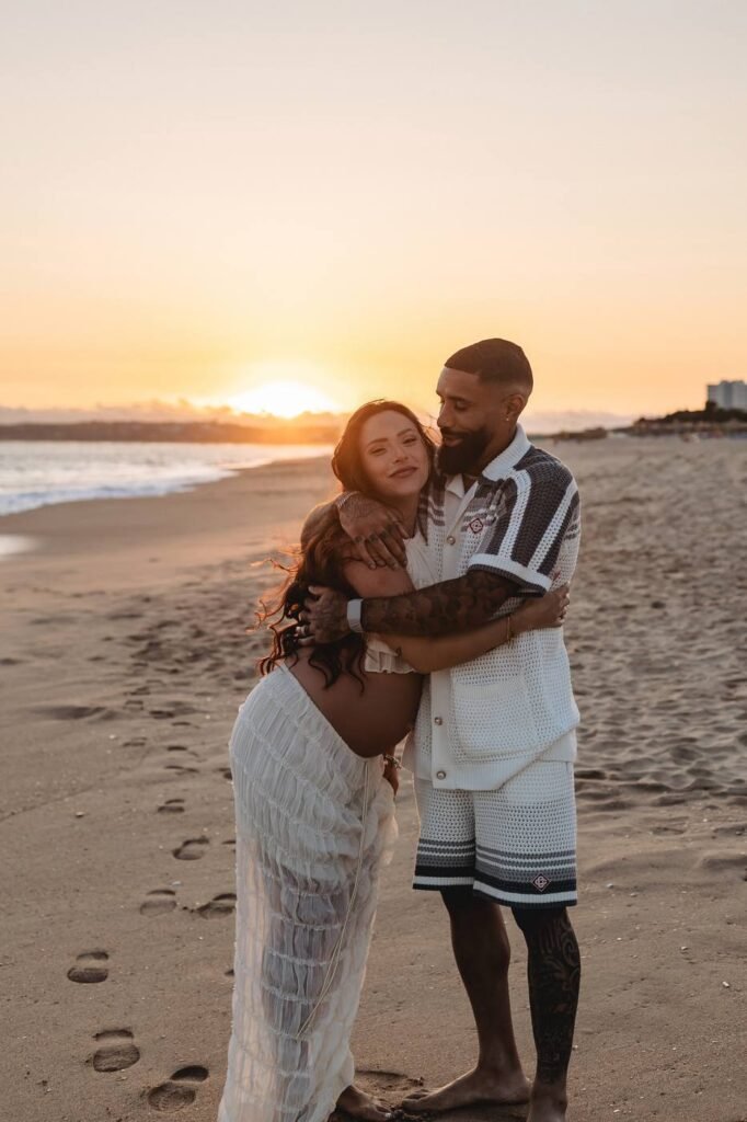 Maternity photoshoot in the Algarve