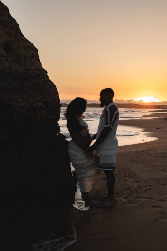 Maternity photoshoot in the Algarve