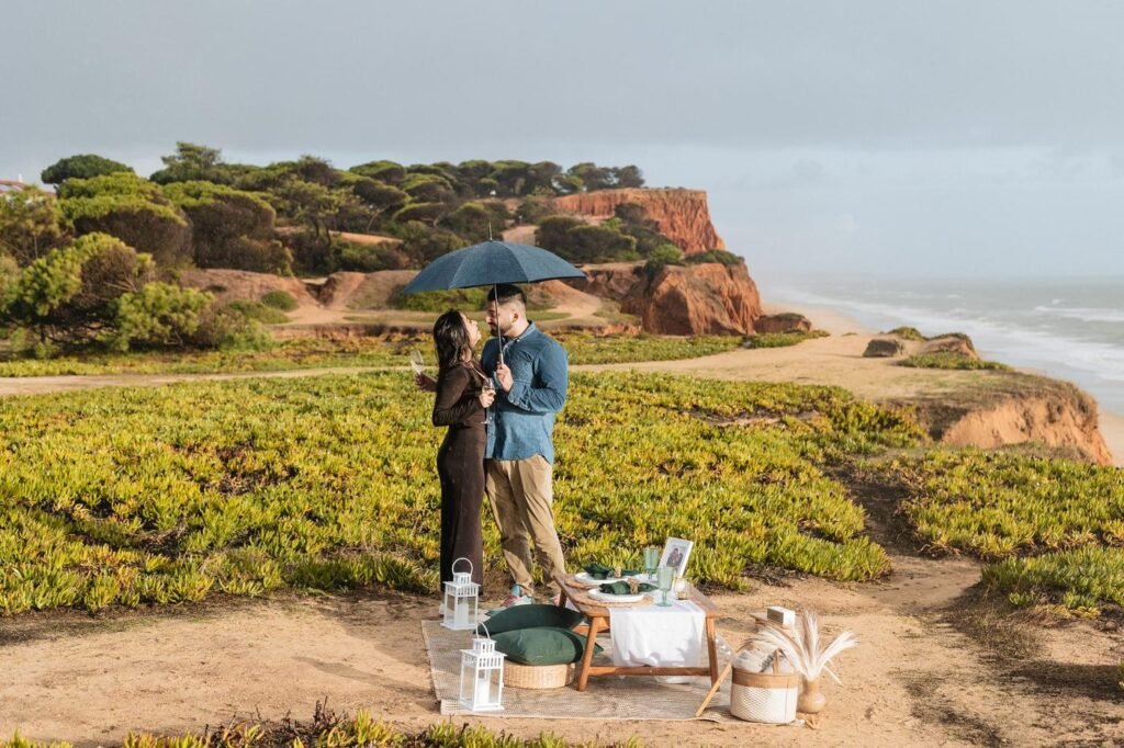 Secret proposal photography in the Algarve