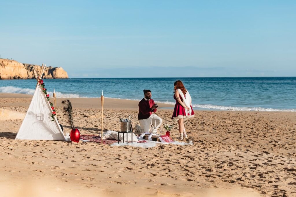 Secret proposal photography in the Algarve