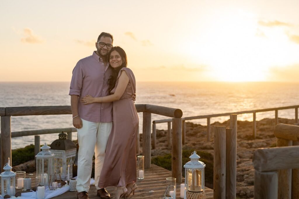 Secret proposal photography in the Algarve