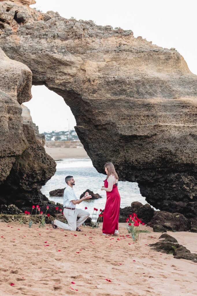Secret proposal photography in the Algarve