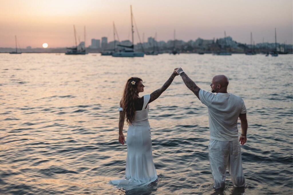Wedding and elopement photography in the Algarve